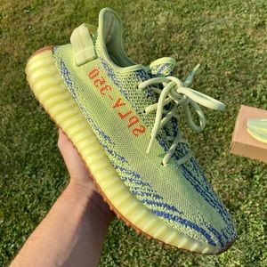Yeezy 350 Semi Frozen Yellow